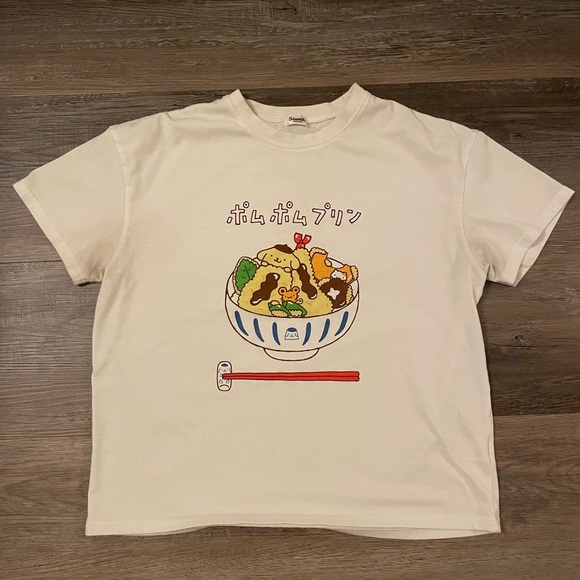 Sanrio Tops - Official Sanrio Pompompurin Ramen Graphic Tee